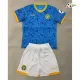 Camisa Alternativa Infantil Wolverhampton Wanderers 2025/2026 Azul