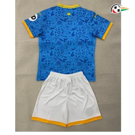 Camisa Alternativa Infantil Wolverhampton Wanderers 2025/2026 Azul