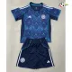 Camisa Reserva Infantil Leicester City 2025/2026 Azul/Azul Marinho