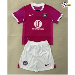 Camisa Reserva Infantil Toulouse FC 2025/2026 Rosa