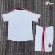 Camisa Retrô Reserva Infantil AC Milan 2009/10 Branco