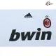 Camisa Retrô Reserva Infantil AC Milan 2009/10 Branco