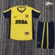 Camisa Retrô Reserva Infantil Arsenal 2000/01 Amarelo/Preto