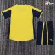 Camisa Retrô Reserva Infantil Arsenal 2000/01 Amarelo/Preto