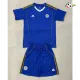 Camisa Titular Infantil Leicester City 2025/2026 Azul/Branco