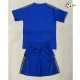 Camisa Titular Infantil Leicester City 2025/2026 Azul/Branco