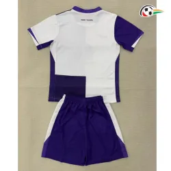 Camisa Titular Infantil Toulouse FC 2025/2026 Roxo/Branco