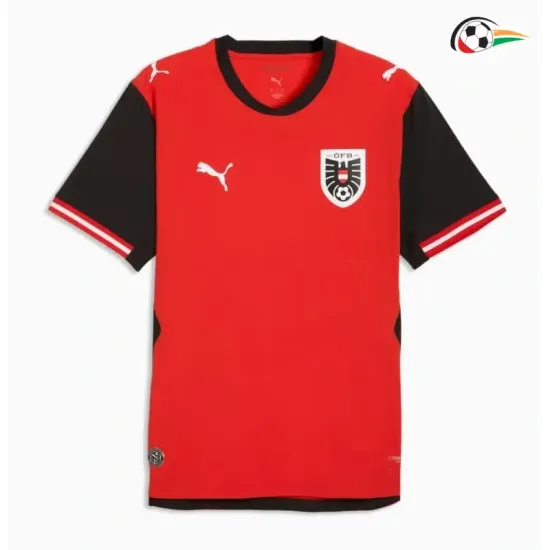 Camisa Titular Austria Copa do Mundo 2026 Vermelho