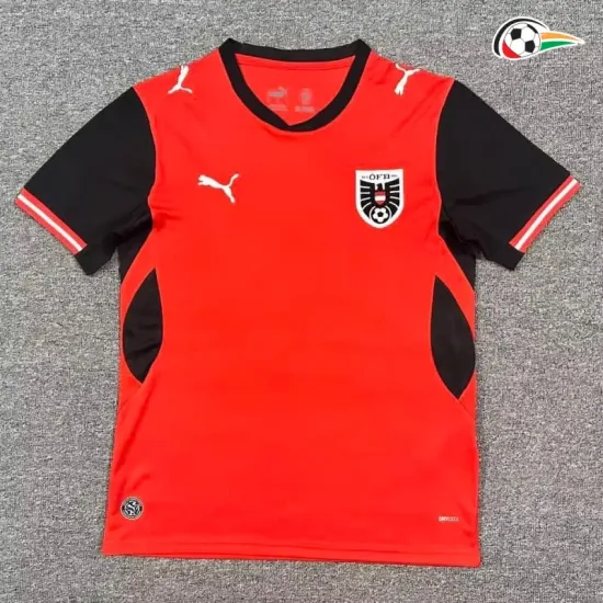 Camisa Titular Austria Copa do Mundo 2026 Vermelho
