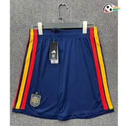 Shorts de Futebol Titular España Copa do Mundo 2026 Azul