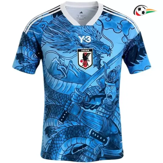 Camisa Japón x Y3 2026 Edição Especial Azul