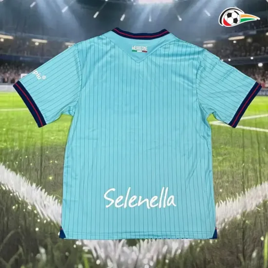 Camisa Alternativa Bologna 2025/2026 Azul Claro