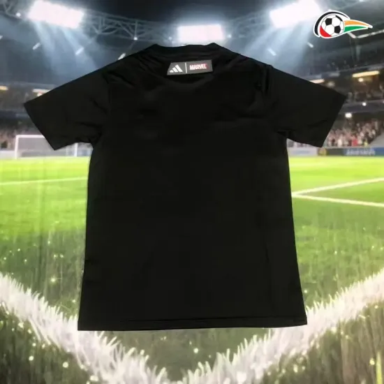 Camisa Real Madrid x Marvel 2025/2026 Edição Especial Preto