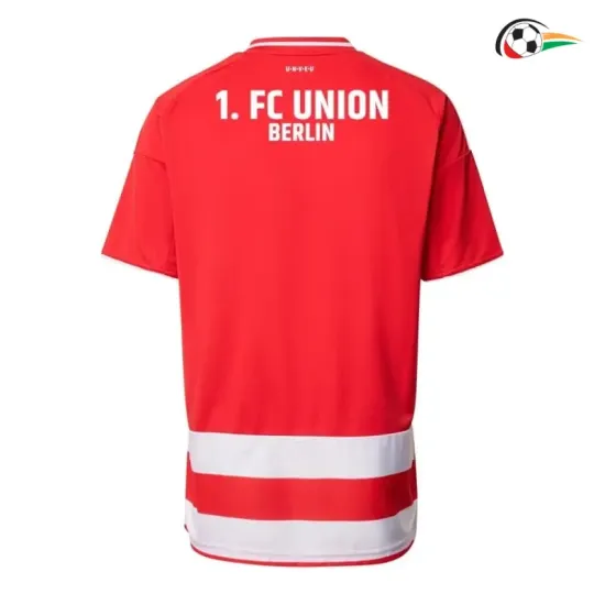 Camisa Titular Union Berlin 2025/2026 Vermelho/Branco
