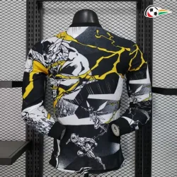 Camisa Versão Jogador Real Madrid x Marvel Edição Especial 2025/2026 Manga Longa