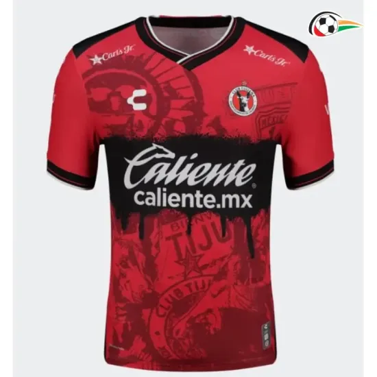 Camisa Titular Tijuana 2025/2026 Vermelho
