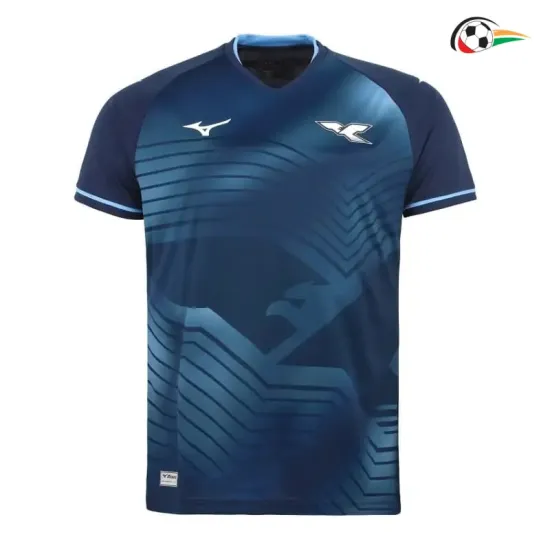 Camisa Alternativa Lazio 2025/2026 Azul Escuro
