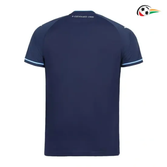 Camisa Alternativa Lazio 2025/2026 Azul Escuro