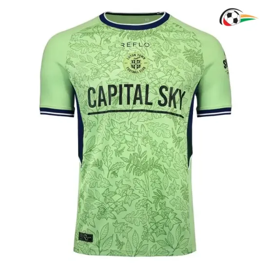 Camisa Alternativa Luton Town 2025/2026 Verde