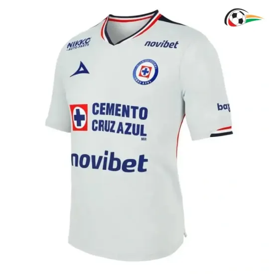 Camisa Reserva Cruz Azul 2025/2026 Cinza