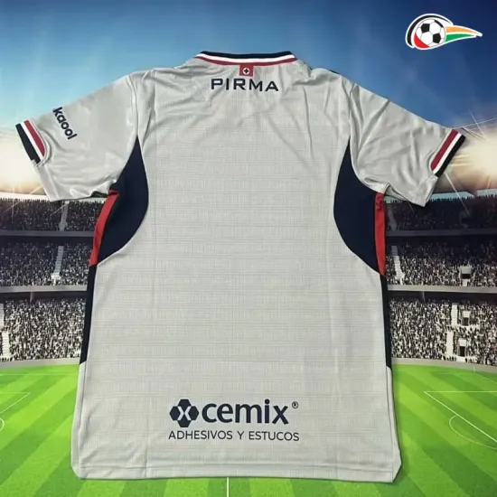Camisa Reserva Cruz Azul 2025/2026 Cinza
