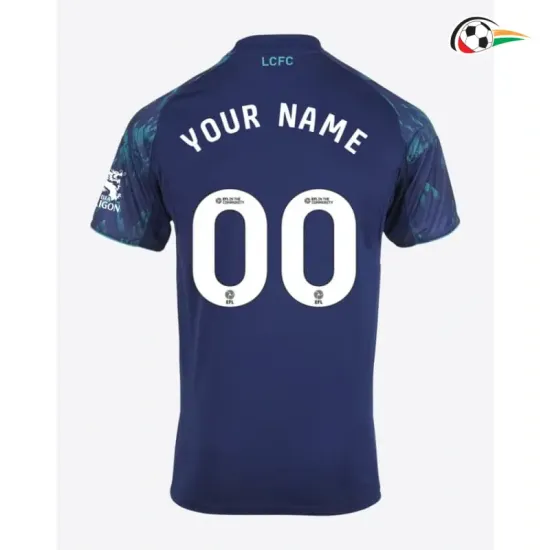 Camisa Reserva Leicester City 2025/2026 Azul/Azul Marinho