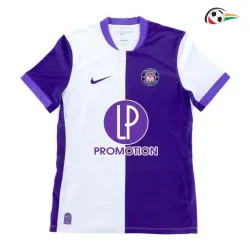 Camisa Titular Toulouse FC 2025/2026 Roxo/Branco