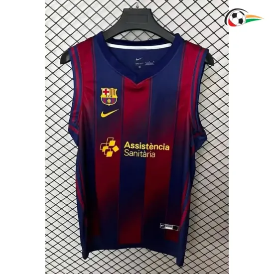 Camisa NBA Titular Barcelona 2025/26 Vermelho/Azul