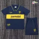 Camisa Retrô Titular Infantil Boca Juniors 1993/95 Azul/Amarelo