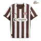 Camisa Titular FC St. Pauli 2025/2026 Branco/Marrom