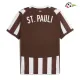 Camisa Titular FC St. Pauli 2025/2026 Branco/Marrom