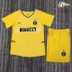 Camisa Retrô Alternativa Infantil Inter de Milan 2002/03 Amarelo