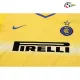 Camisa Retrô Alternativa Infantil Inter de Milan 2002/03 Amarelo