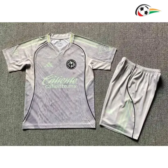 Camisa Alternativa Infantil Club América 2025/2026 Cinza