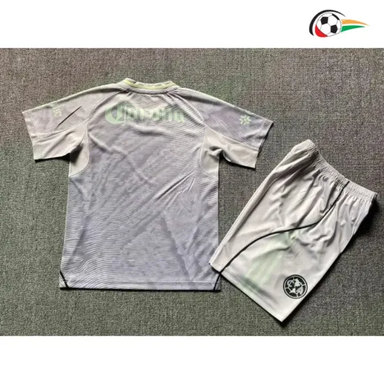 Camisa Alternativa Infantil Club América 2025/2026 Cinza