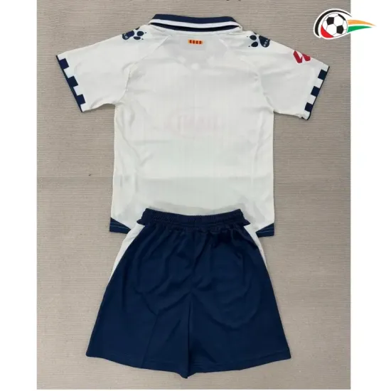 Camisa Reserva Infantil Espanyol 2025/2026 Branco