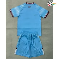 Camisa Reserva Infantil Burnley FC 2025/2026 Azul Claro
