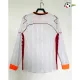 Camisa Retrô Reserva AS Roma 1999/00 Branco Manga Longa