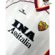 Camisa Retrô Reserva AS Roma 1999/00 Branco Manga Longa