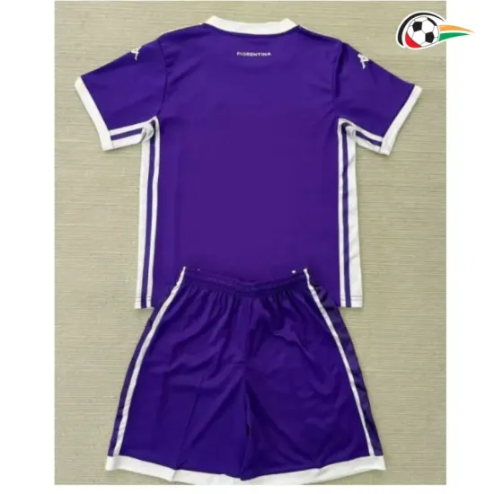 Camisa Titular Infantil Fiorentina 2025/2026 Roxo