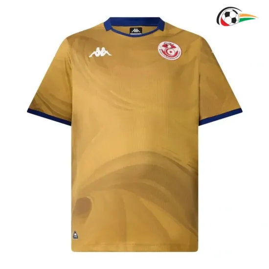 Camisa Alternativa Túnez Copa do Mundo 2026 Dourado