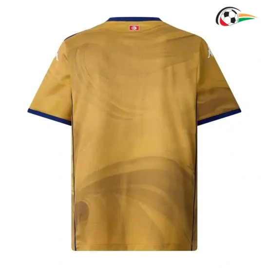Camisa Alternativa Túnez Copa do Mundo 2026 Dourado