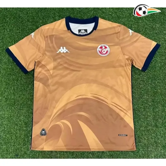 Camisa Alternativa Túnez Copa do Mundo 2026 Dourado