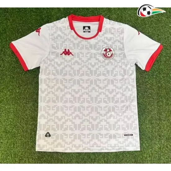 Camisa Reserva Túnez Copa do Mundo 2026 Branco