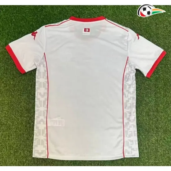 Camisa Reserva Túnez Copa do Mundo 2026 Branco
