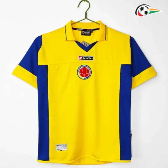 Camisa Retrô Titular Colombia 2003/05 Amarelo
