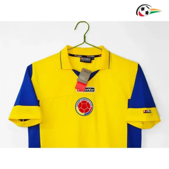 Camisa Retrô Titular Colombia 2003/05 Amarelo