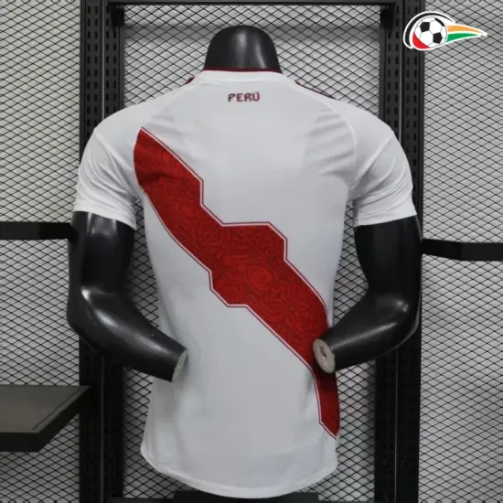 Camisa Titular Versão Jogador Perú 2026 Branco