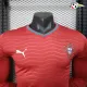 Camisa Titular Versão Jogador Portugal Copa do Mundo 2026 Vermelho Manga Longa