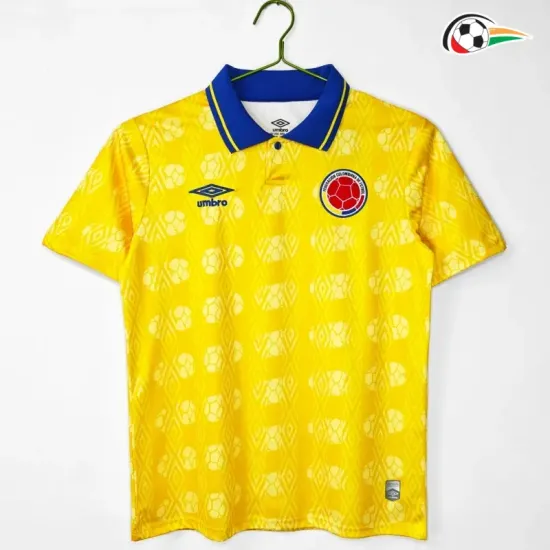 Camisa Retrô Titular Colombia 1994 Amarelo